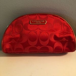 Coach cosmetic bag